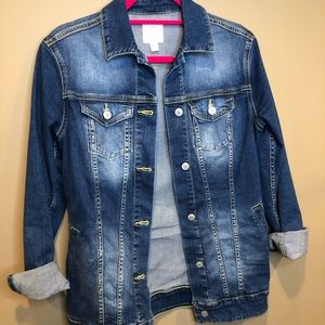 Lularoe Jaxon denim jacket